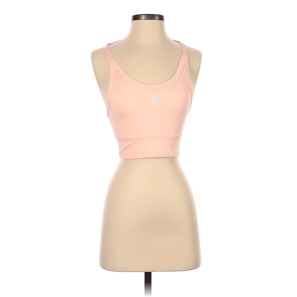 Nike Sports Bra In Light Pink